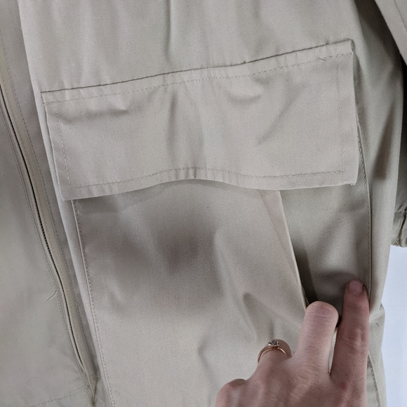 London Fog Women's Trench Coat Cinched Waist 2XL - Picture 13 of 13